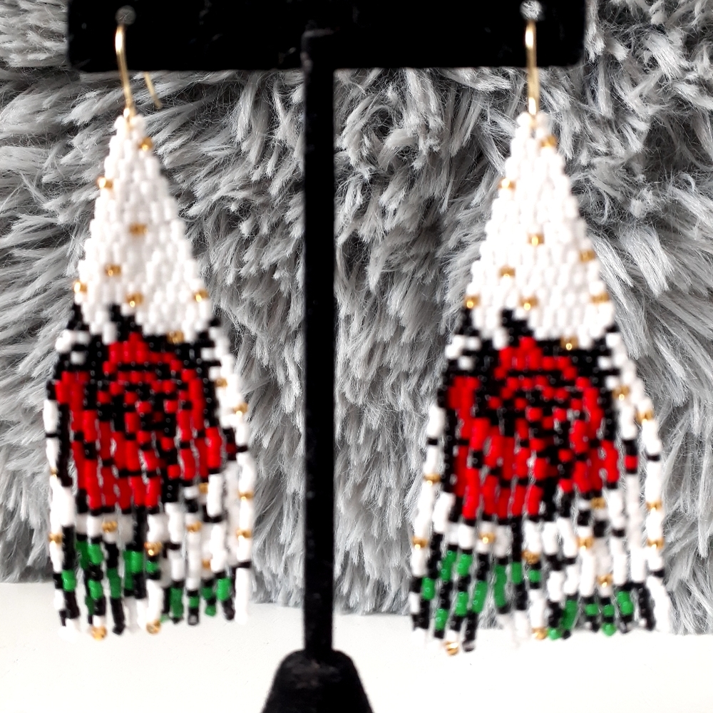 Bead earrings